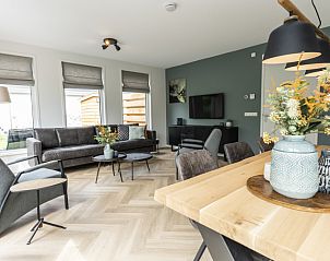 Cozy living room in Villa 39, De Koog, Texel. Comfortable vacation home interior on the Wadden Islands.