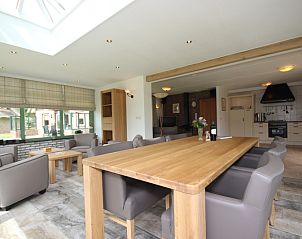 Spacious dining room in Villa with Conservatory, vacation home in De Koog, Texel.