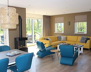 Gemtlicher Wohnraum in 6-8 Pers.Wellness Landhuis, De Koog, Texel.