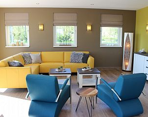 Stilvolles Wohnzimmer in 6-8 pers.Wellness Landhuis, De Koog, Texel.