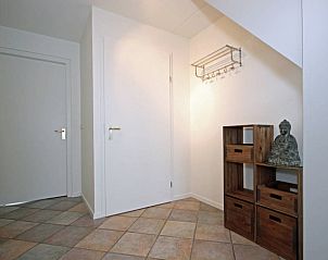 Ingang met moderne inrichting in Waddenstaete 5 pers. vakantiehuis, De Koog, Texel