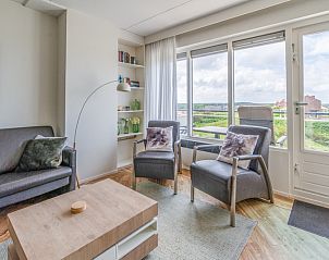 Modernes Interieur von Apartment Juliana 146 Insel- und Meerblick in De Koog, Texel.