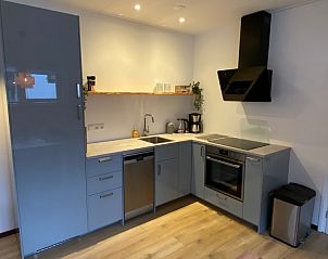 Praktische Kche im Ferienhaus Jutter in De Koog, Texel. Ideal fr die Zubereitung von Mahlzeiten whrend Ihres Aufenthalts.