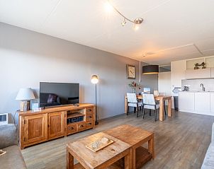 Stylish dining room and kitchen in Apartment Juliana 046 Island and Sea View, De Koog, Texel for a relaxing stay.