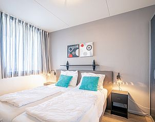 Comfortable bedroom with double bed in Apartment Juliana 046 Island and Sea View, De Koog, Texel.