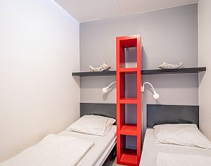 Second bedroom with two single beds in Apartment Juliana 046 Eiland en Zeezicht, De Koog, Texel.