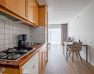 Modern kitchen in Two persons apartment large - first floor, De Koog, Texel with all necessary amenities.