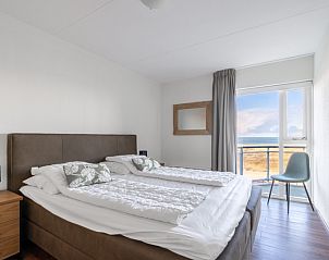Spacious bedroom with a view in Apartment Juliana 166 Zeezicht, De Koog, Texel.