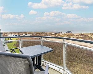 View from the terrace in Apartment Juliana 166 Zeezicht, De Koog, Texel.