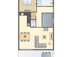 Unterkunft 0102411 - Bungalow Texel - Beach Park Texel | 6-persoons villa | 6D