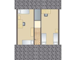 Unterkunft 0102411 - Bungalow Texel - Beach Park Texel | 6-persoons villa | 6D