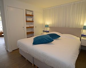 Bright bedroom in Grand Hotel Opduin - Holiday home C, De Koog, Texel, with comfortable double bed.