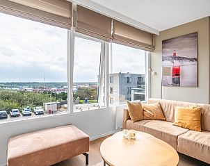 View of Texel from the living room of Apartment Juliana 178 Eilandzicht, De Koog.