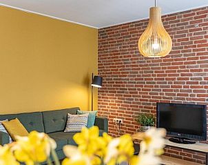 Cozy living room of Apartment 2 persons in De Koog, Texel with stylish decor.