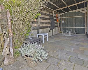Gerumiger Fahrradschuppen im Ferienhaus Achter de Brem, De Koog, Texel.