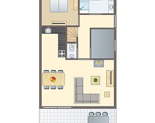 Unterkunft 0102497 - Bungalow Texel - Beach Park Texel | 6-persoons villa | 6DL