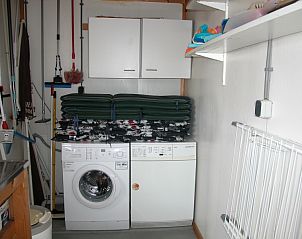 Waschkche im Ferienhaus Karekiet, De Koog, Texel, Waddeninseln.