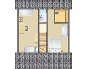 Unterkunft 010255 - Bungalow Texel - Beach Park Texel | 6-persoons villa | 6L1