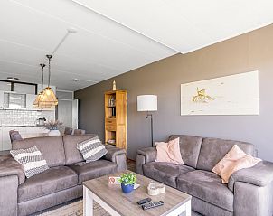 Cozy interior of Apartment Juliana 094 Island and Sea View in De Koog, Texel with modern furnishings.