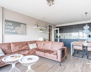 Stilvolle offene Kche im Apartment Juliana 174 Eilandzicht, De Koog, Texel, ideal zum Kochen.