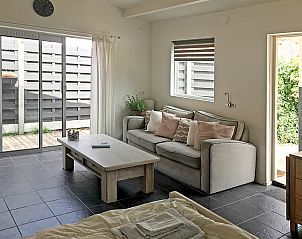 Comfortable sitting area in Zomerhuisje Schoo, De Koog, Texel, vacation home on the Wadden Islands.