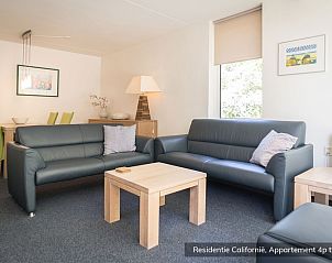 Stylish sitting area in Type 4 vacation home, De Koog, Texel. Ideal for relaxation with family.