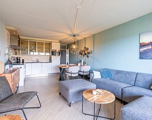 Gerumige Kche und Esszimmer im Apartment Juliana 044 Eiland en Zeezicht, De Koog, Texel.