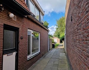 Eingang zum Ferienhaus Kogerstraat, Den Burg, Texel. Zugang zu einem gemtlichen Aufenthalt auf den schnen Watteninseln.