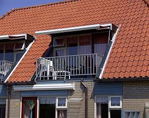 NH196 accommodatie in Den Burg, Texel met balkon en uitzicht.