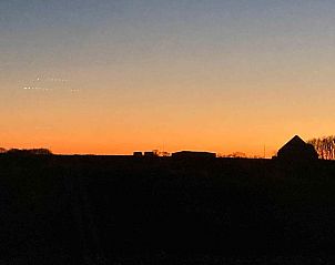 Prachtige zonsondergang bij NH196 in Den Burg, Texel.