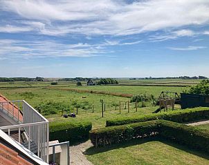 Panoramisch uitzicht vanaf NH196 vakantiehuis, Texel.