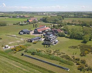 Omgeving van Vakantiehuisje in Den Burg met meerdere vakantiewoningen in Den Burg, Texel.