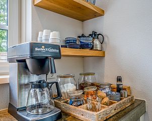Koffiecorner in Villa Nieuw Leven Texel, vakantiehuis in Den Burg, Texel.