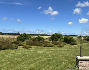 Uitzicht over de natuur bij Wulpenweid 12 A Lammetje in De Dennen Texel.