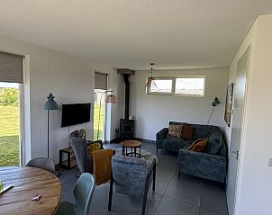 Binnenruimte van Wulpenweid 12 A Lammetje vakantiehuis in De Dennen Texel.