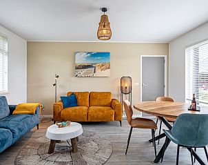 Gezellige zithoek in Wulpenweid Bed en Parking, De Dennen, Texel.