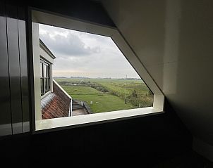 View from 44 - Aldubo Landhuis, Den Burg, Texel, over the green fields.