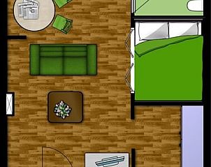 Unterkunft 010556 - Ferienhaus Texel - Appartement Groen