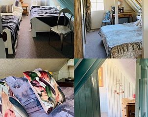 Die Zimmer des Ferienhauses in Oosterend, Texel, bieten Komfort und Ruhe auf den Watteninseln.