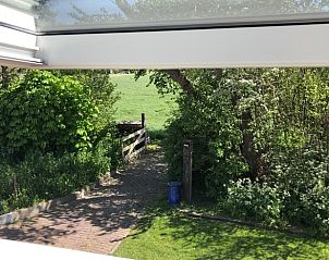 Panoramablick auf die Natur rund um das Ferienhaus in Oosterend, Texel.