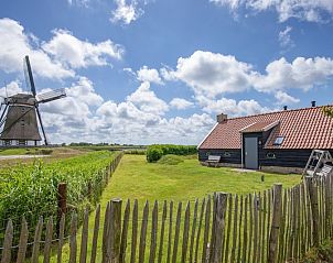 Schne Mhle neben ZoWad - Mhlenhaus Beaufort, Ferienhaus in Oosterend Texel, mit Holzzaun.