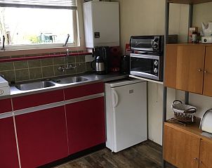 Volledig uitgeruste keuken in De Bemes vakantiehuis Oosterend Texel met apparatuur.