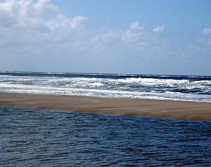 Strand en zee bij Alkema bungalowverhuur Gortersmient, ideaal voor een vakantie op Texel Waddeneilanden.