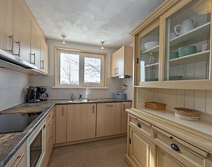 Voll ausgestattete Kche des Ferienhauses 7 in De Dennen, Texel, im Landhausstil.