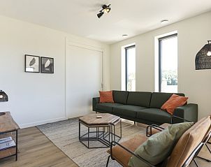 Comfortabele woonkamer in Rovershut - Familiehuis 2, vakantiehuis in De Dennen, Texel.