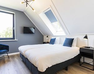 Moderne slaapkamer in Rovershut - Familiehuis 2, vakantiehuis in De Dennen, Texel.