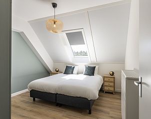 Lichte slaapkamer in Rovershut - Familiehuis 2, vakantiehuis in De Dennen, Texel.