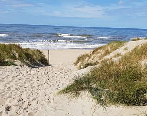 Prachtig strand bij De Koog, Texel, dichtbij De Strandloper bungalow.