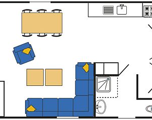 Unterkunft 0113125 - Ferienhaus Texel - Lodge - 6 persoons