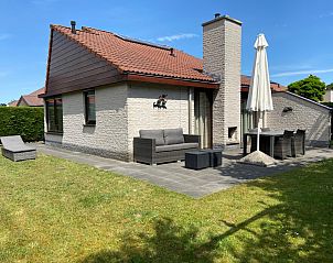 Enjoy the sunny terrace at Holiday home Gortersmient 356 in De Dennen, Texel. Perfect for relaxation on the Wadden Islands.